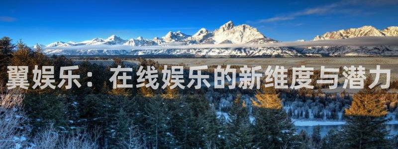 壹号大舞台官网入口：翼娱乐：在线娱乐的新维度与潜力