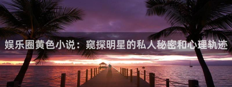 壹号大舞台：娱乐圈黄色小说：窥探明星的私人秘密和心理轨迹